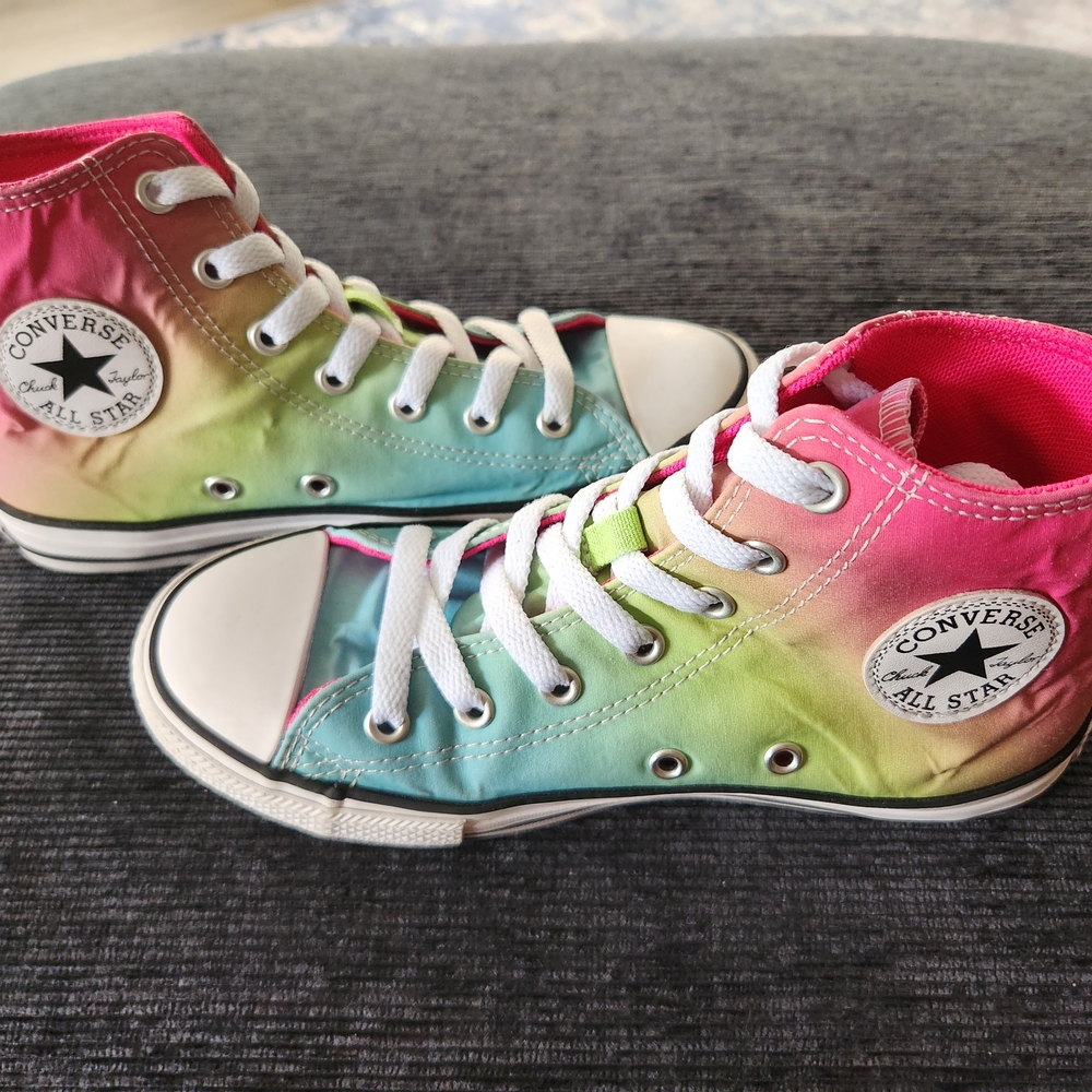 Converse Rainbow High-Top Sneakers
